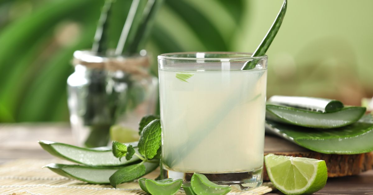 Qual o gosto do gel de Aloe Vera